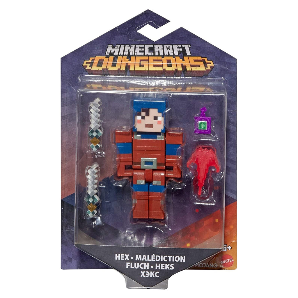 Minecraft Dungeons Hex 4 Inch Action Figure