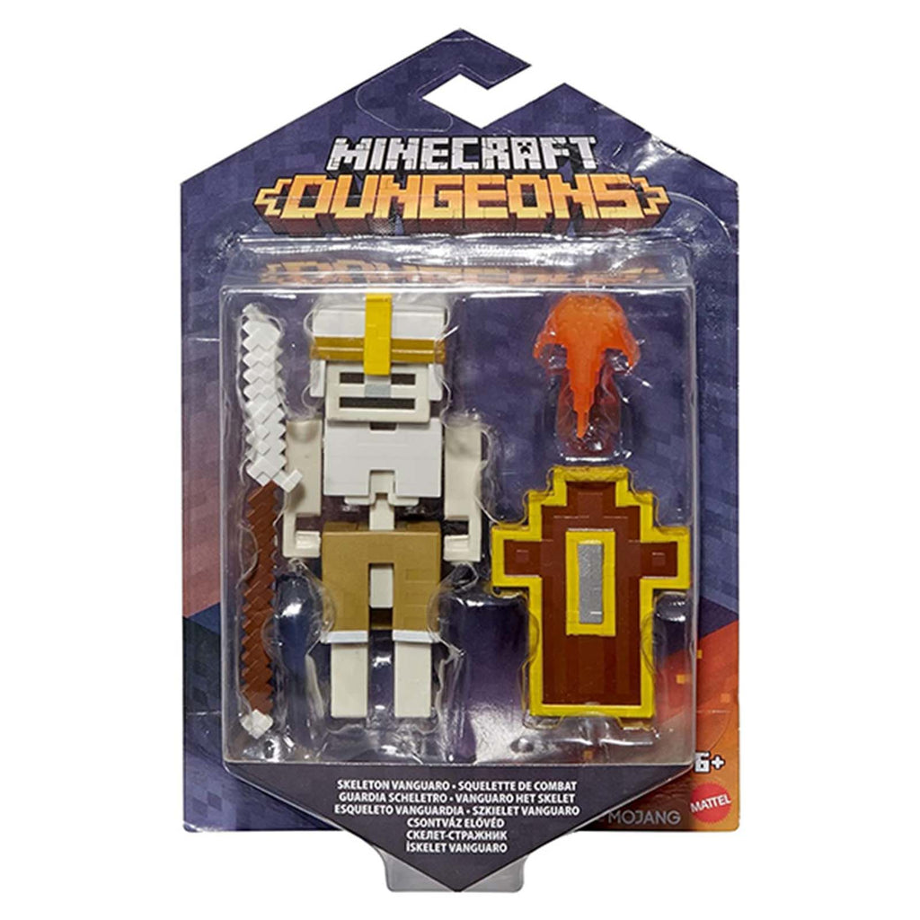 Minecraft Dungeons Skeleton Vanguard Action Figure