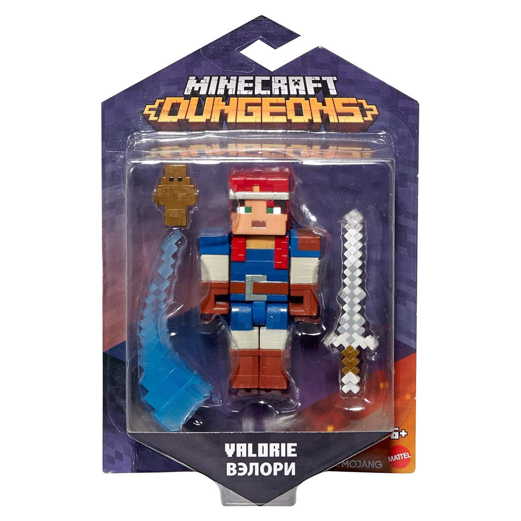 Minecraft Dungeons Valdrie 4 Inch Action Figure