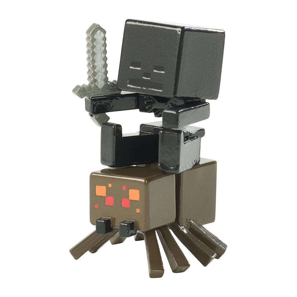 Minecraft Deluxe Wither Spider Jockey Mini Figure