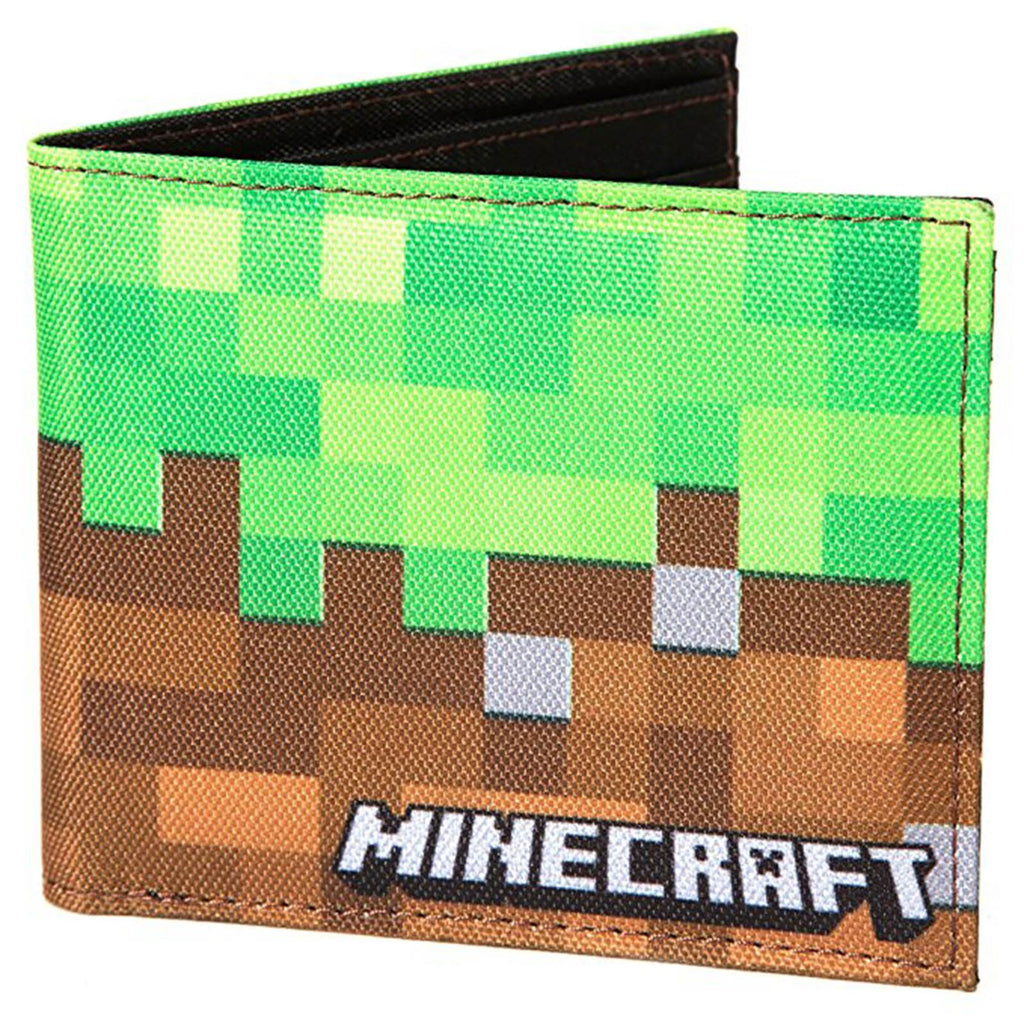 Minecraft Dirt Block Bi-Fold Wallet