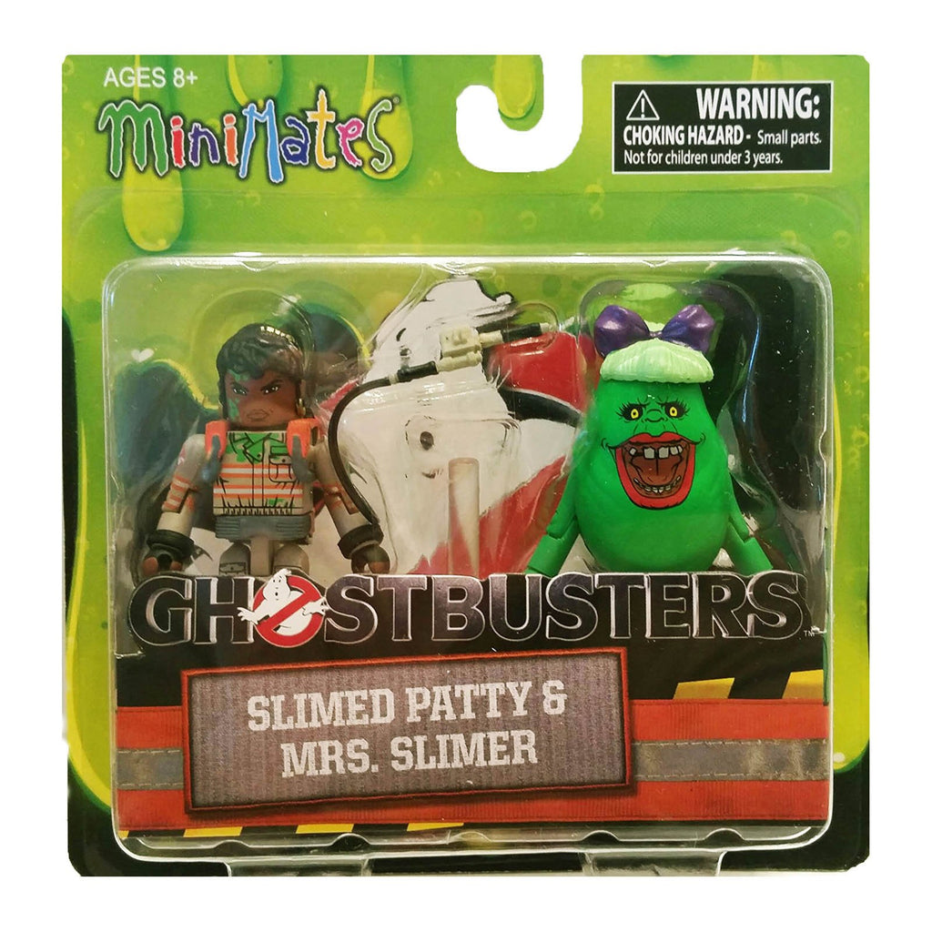 Minimates Ghostbusters Slimed Patty And Mrs. Slimer Figure Set - Radar Toys