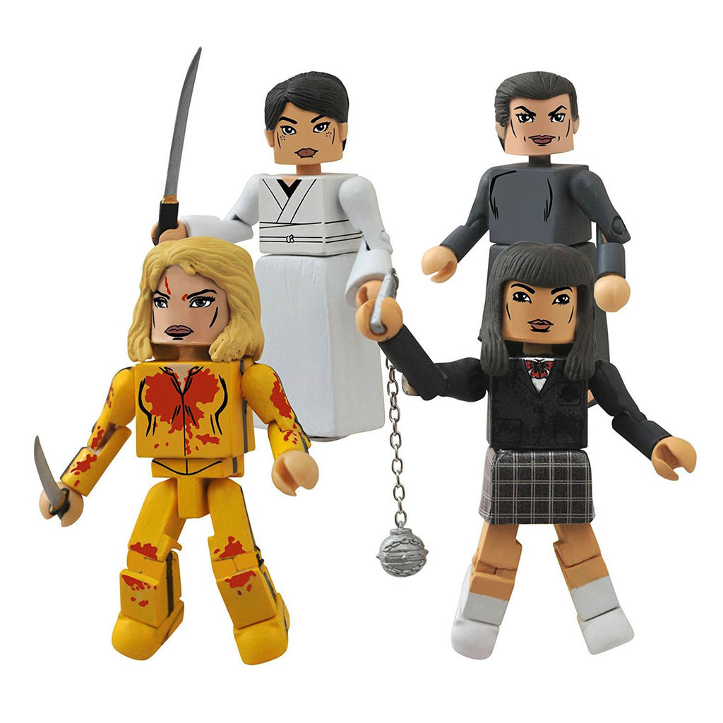 Minimates Kill Bill House Of Blue Leaves Box Figure Set - Radar Toys