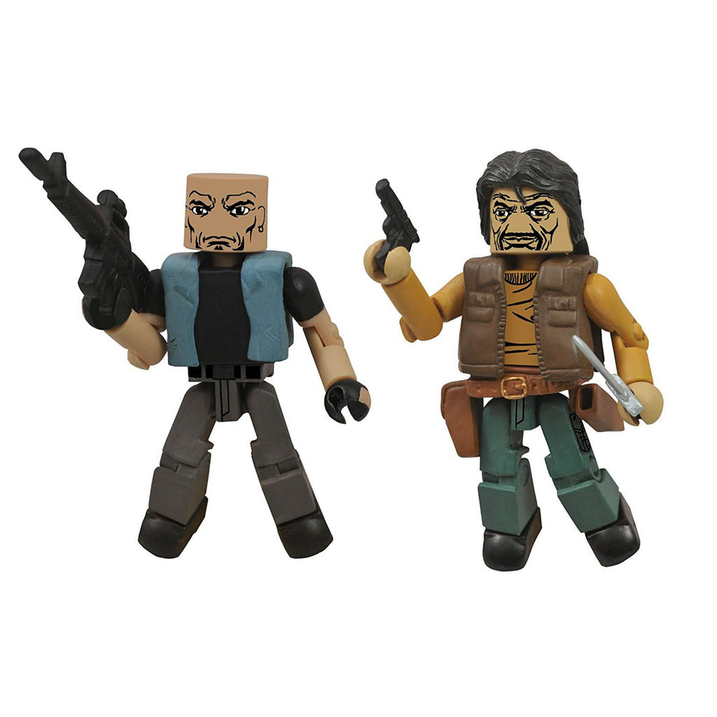 Minimates Walking Dead Series 4 Governor And Bruce Figure Set