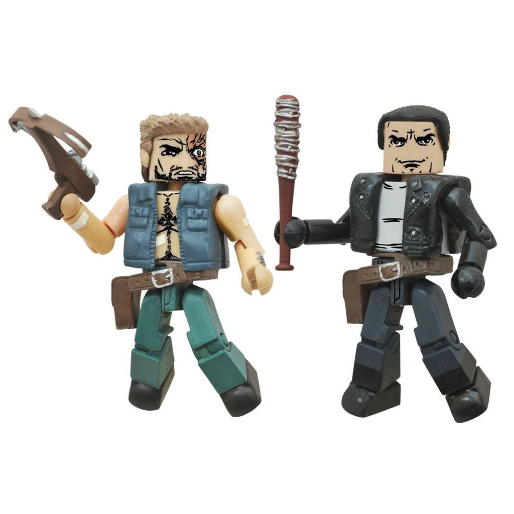 Minimates Walking Dead Series 7 Negan And Dwight Figure Set
