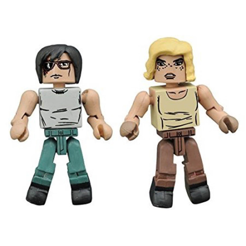 Minimates Walking Dead Series 8 Hilltop Carl And Sophia Figure Set