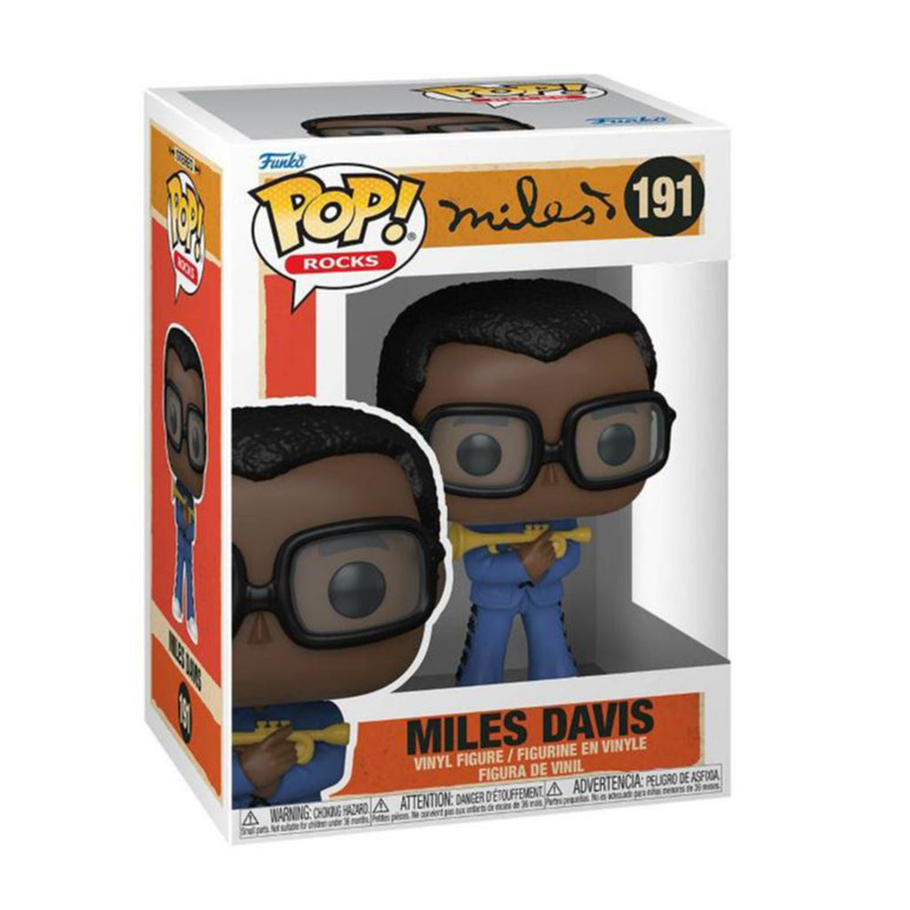 Funko Rocks POP Miles Davis Vinyl Figure