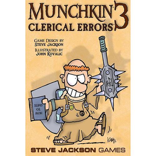 Munchkin 3 Clerical Errors Card Game - Radar Toys