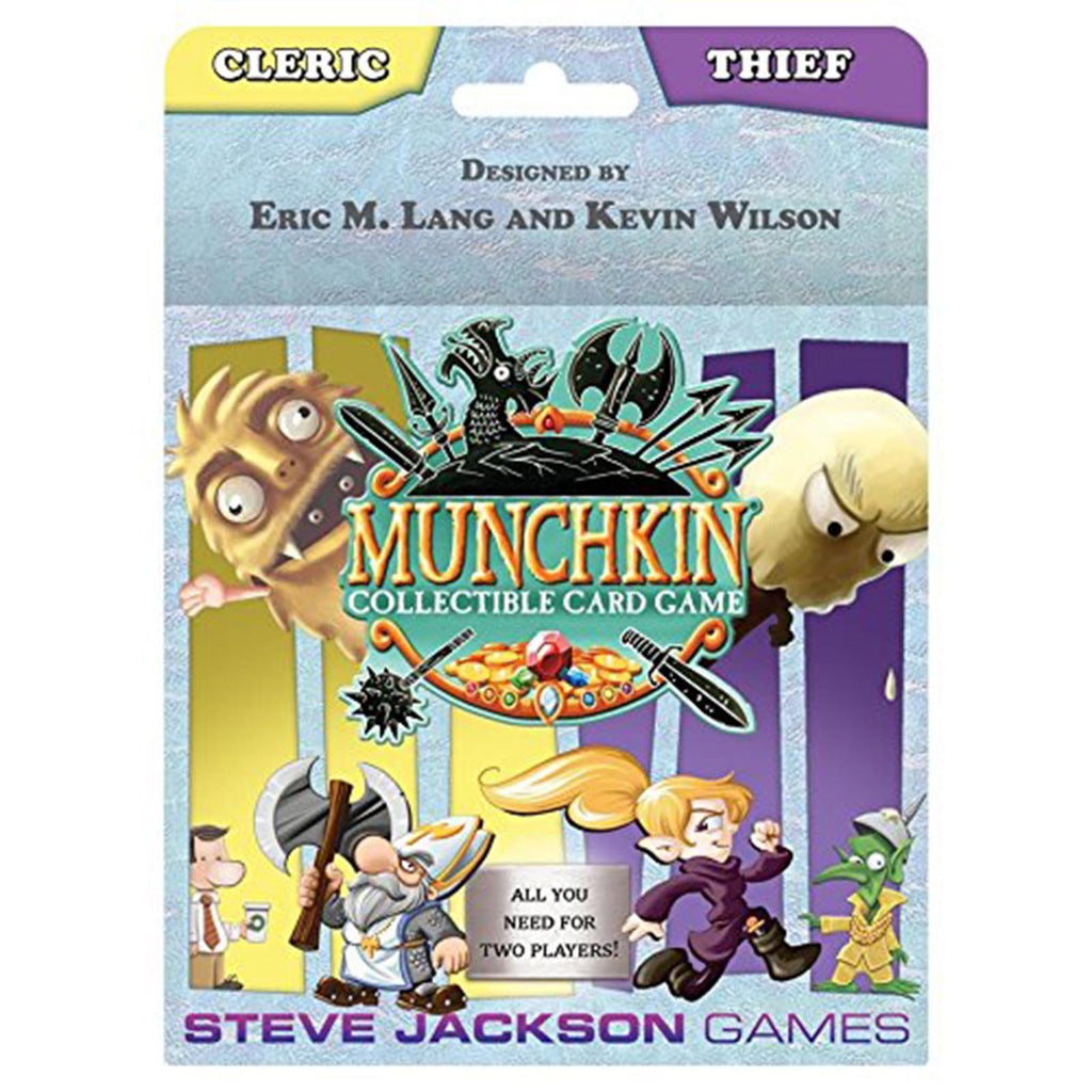 Munchkin Collectible Card Game Cleric And Thief Starter Set
