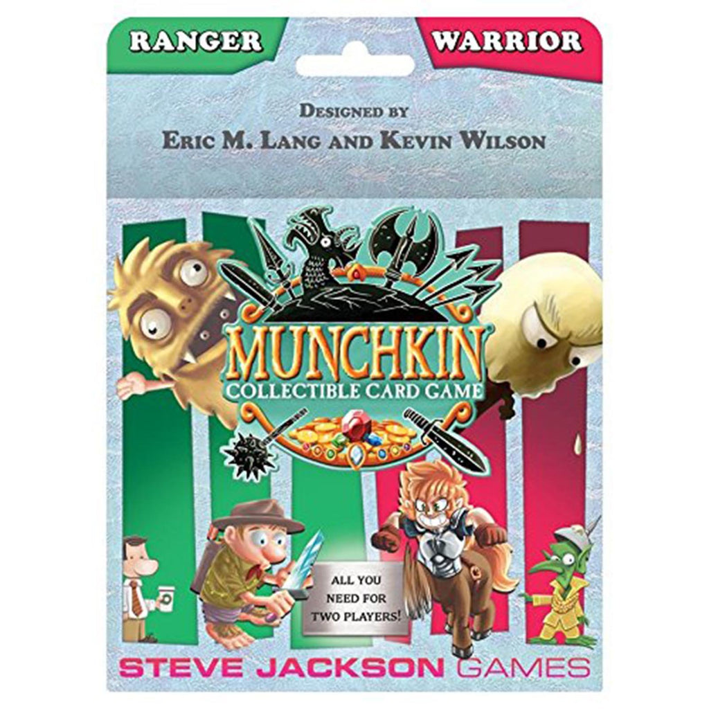 Munchkin Collectible Card Game Ranger And Warrior Starter Set - Radar Toys