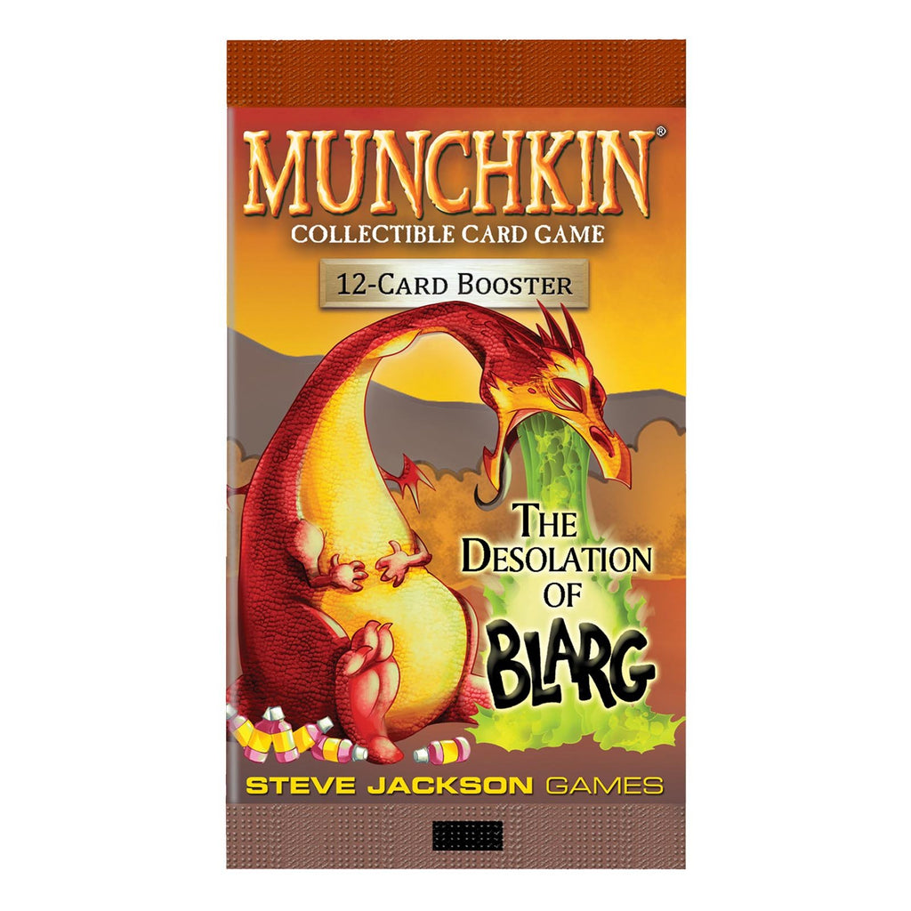 Munchkin Desolation Of Blarg Collectible Card Game Booster Pack | Radar Toys Munchkin Desolation Of Blarg Collectible Card Game Booster Pack | Radar Toys