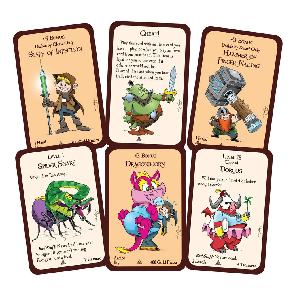 Munchkins & Mazes The Card Game - Radar Toys