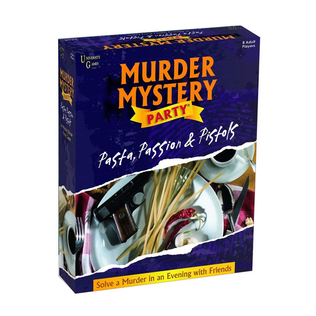 Murder Mystery Pasta Passion And Pistols The Party Game