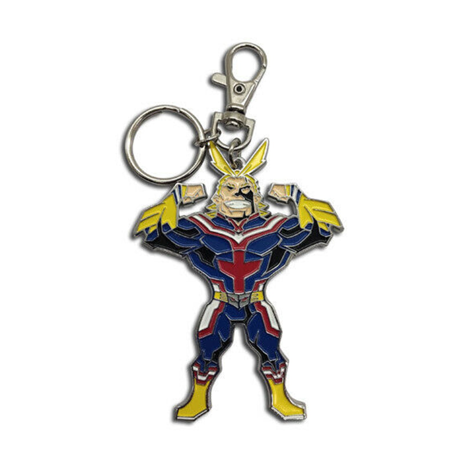 My Hero Academia All Might Metal Keychain Radar Toys
