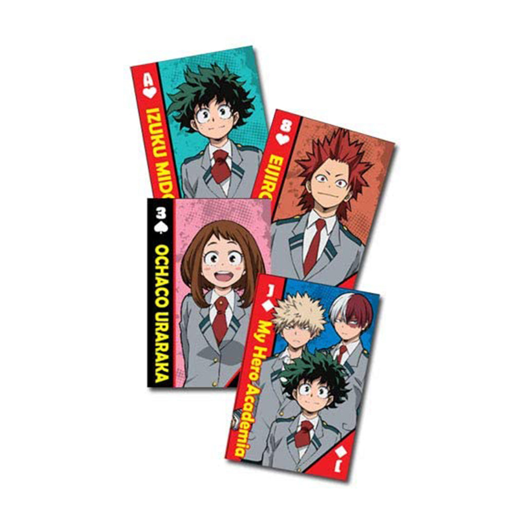 My Hero Academia Hero School Uniforms Group Playing Cards