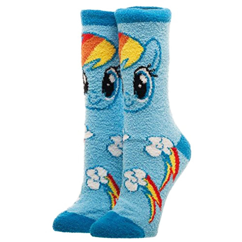 My Little Pony Rainbow Dash Fuzzy 1 Pair Of Cozy Socks
