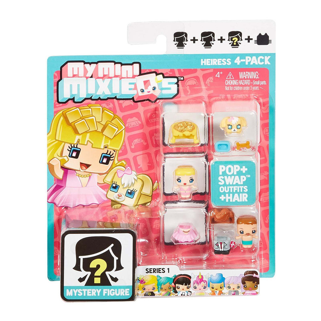 My Mini MixieQ's Series 1 Heiress 4 Pack
