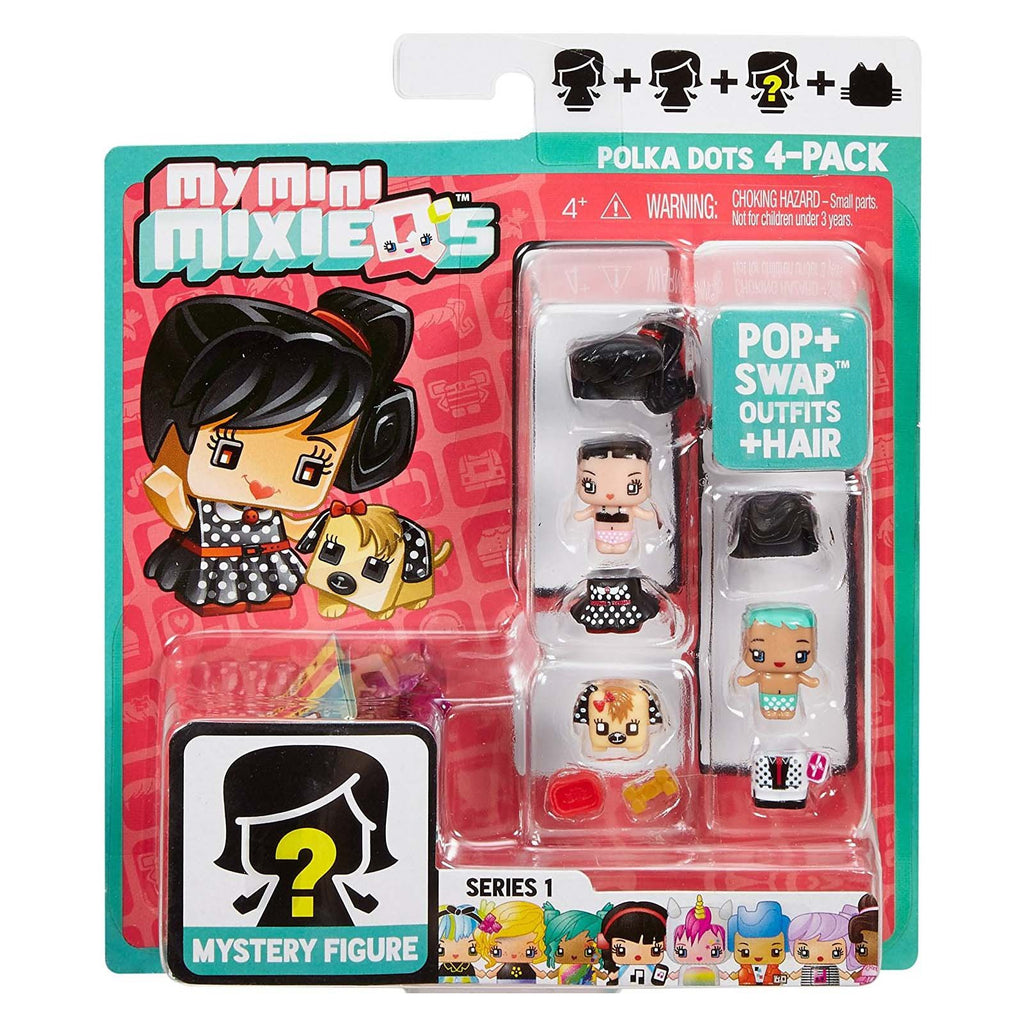 My Mini MixieQ's Series 1 Polka Dots 4 Pack