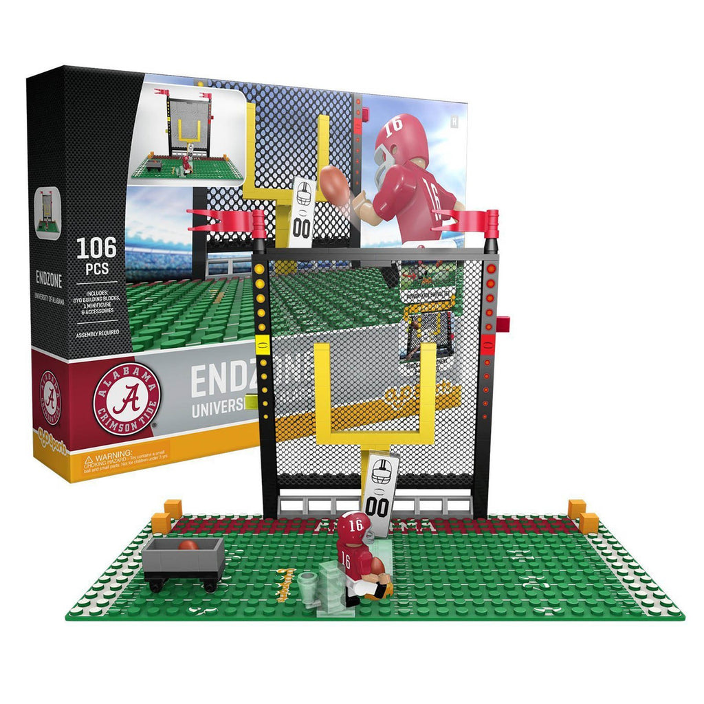 NCAA University Of Alabama Crimson Tide OYO Endzone Set - Radar Toys