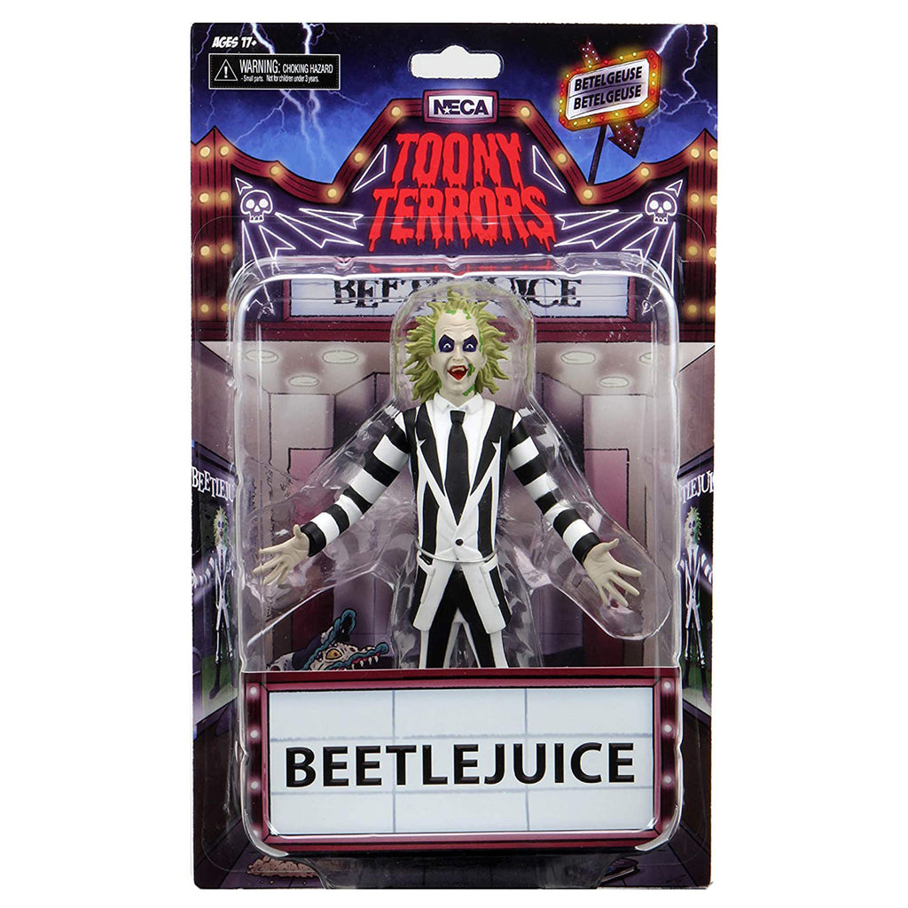 NECA Beetlejuice Toony Terrors Beetlejuice Action Figure
