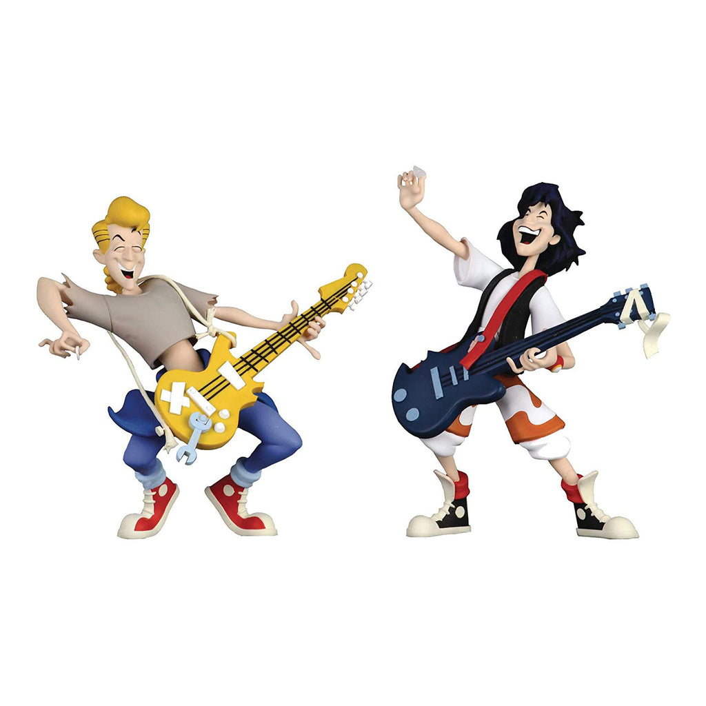 NECA Bill And Ted Toony Classics 2 Action Figure Set