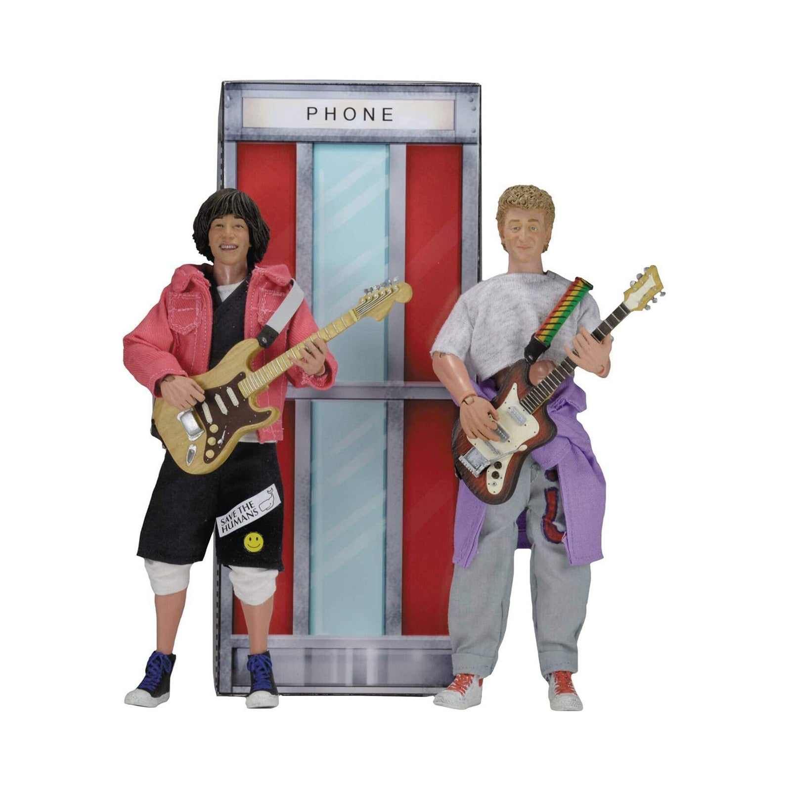 NECA Bill And Ted's Excellent Adventure Wyld Stallyns Figure Set ...
