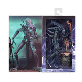 NECA Aliens Ultimate Warrior Blue 7 Inch Action Figure - Radar Toys
