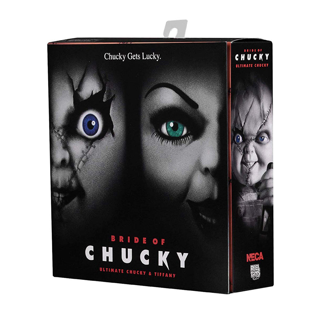 NECA Bride Of Chucky Ultimate Chucky And Tiffany 4 Inch Figure Set