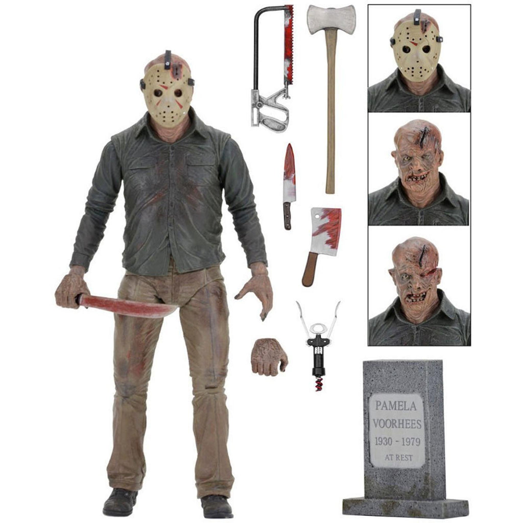NECA Friday The 13th Ultimate Part 4 Jason Voorhees 7 Inch Action Figure