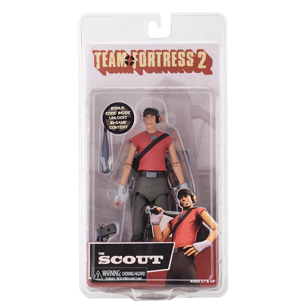 NECA Team Fortress 2 Red Team Scout 7 Inch Action Figure
