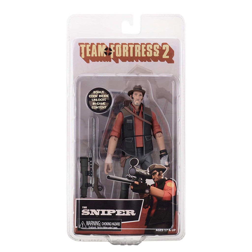 NECA Team Fortress 2 Red Team Sniper 7 Inch Action Figure
