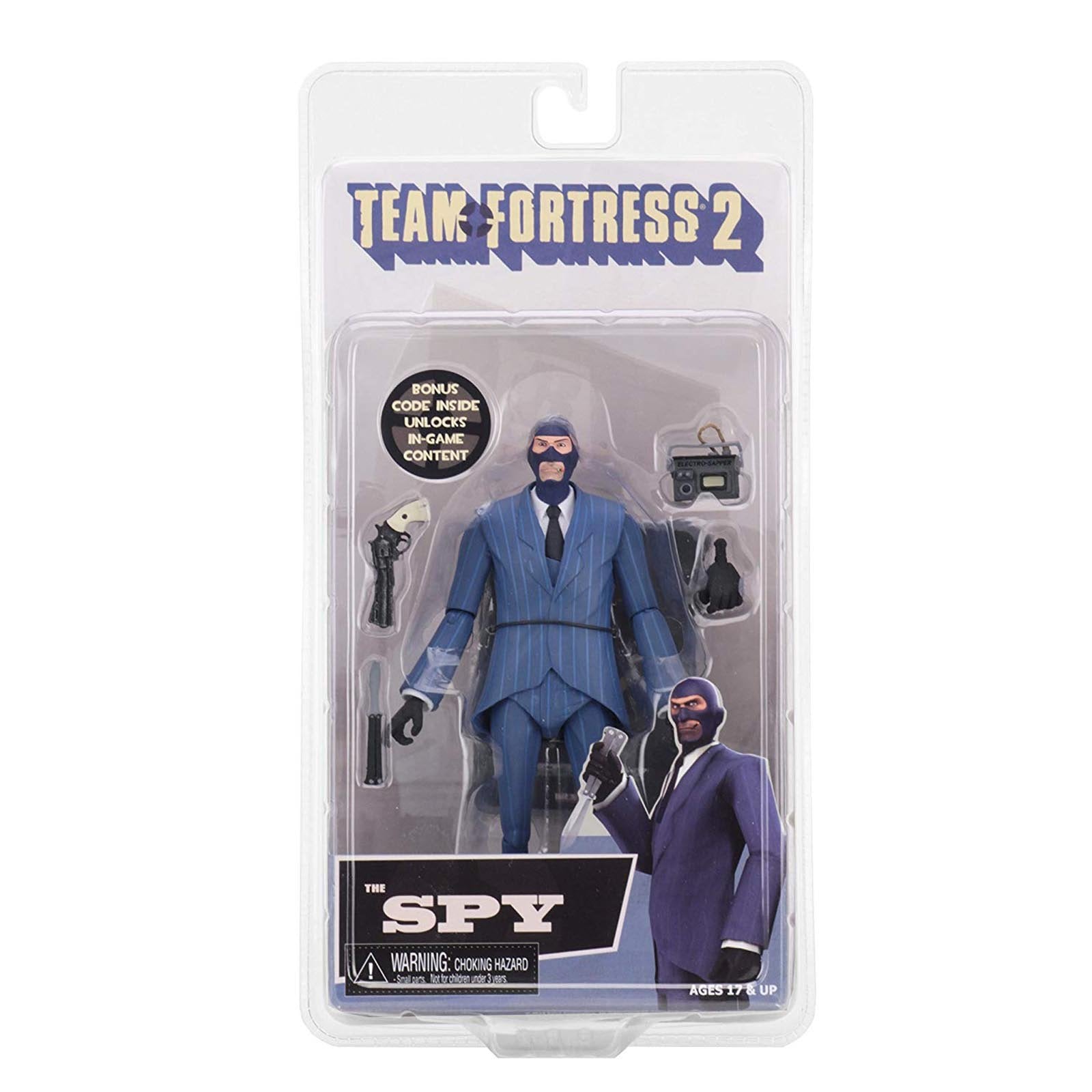 NECA Team Fortress 2 The Spy Blue Team Action Figure | Radar Toys