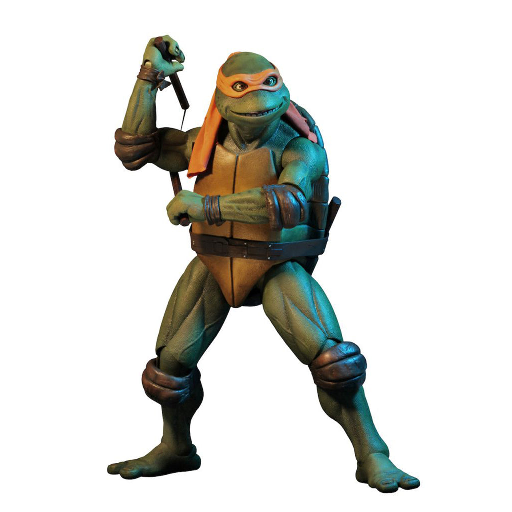 NECA Teenage Mutant Ninja Turtles Michelangelo 1990 Quarter Scale Figure
