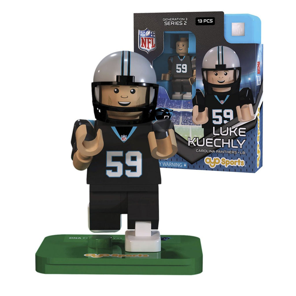 NFL Carolina Panthers Luke Kuechly G3S2 OYO Mini Figure - Radar Toys