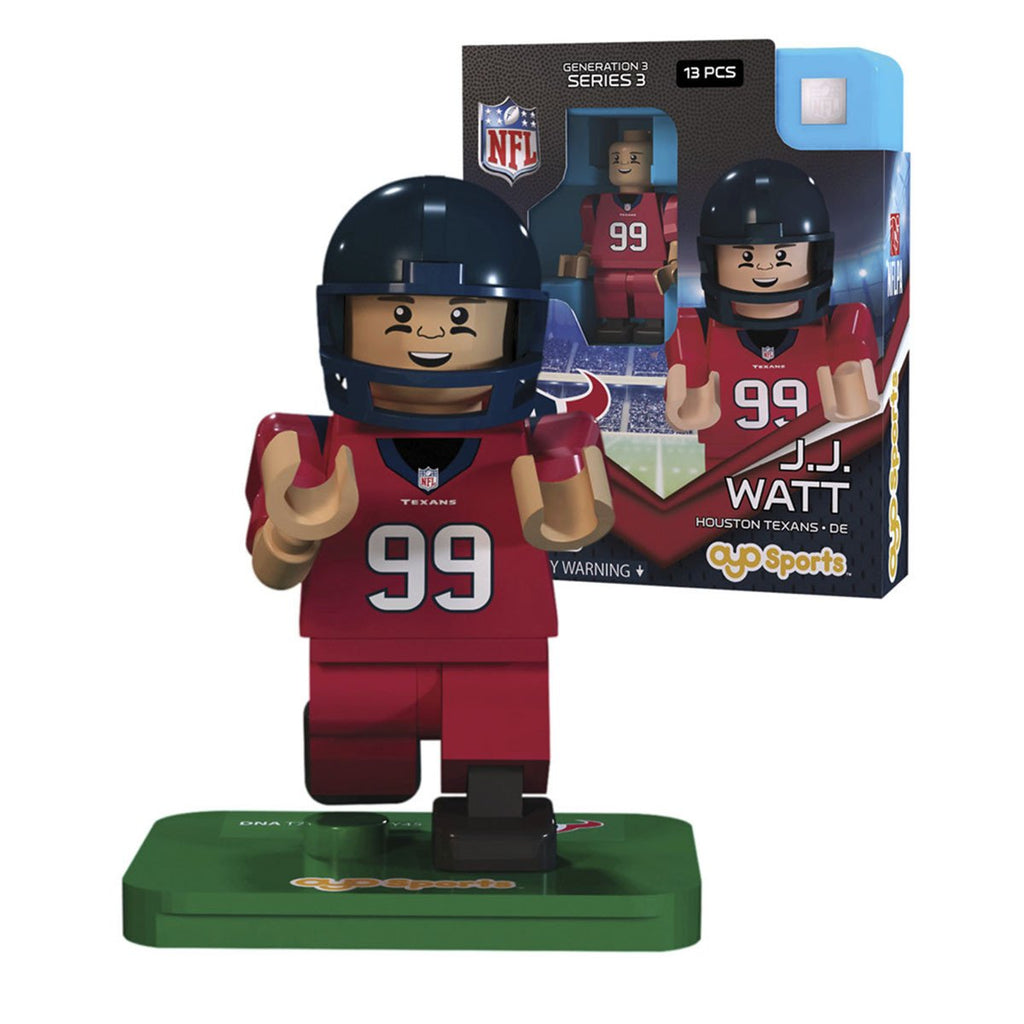 NFL Houston Texans JJ Watt G3S3 OYO Mini Figure - Radar Toys