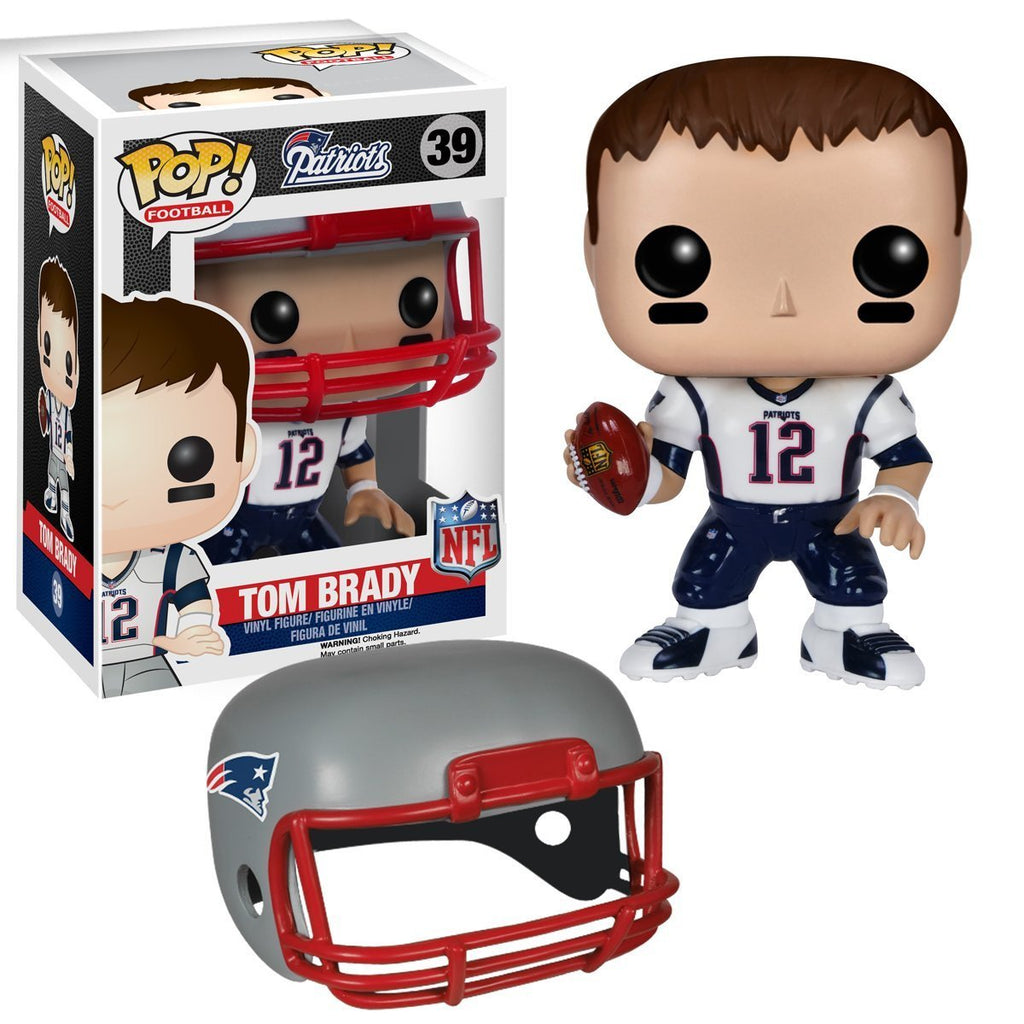 NFL New England POP Tom Brady Away Jersey Vinyl Figure