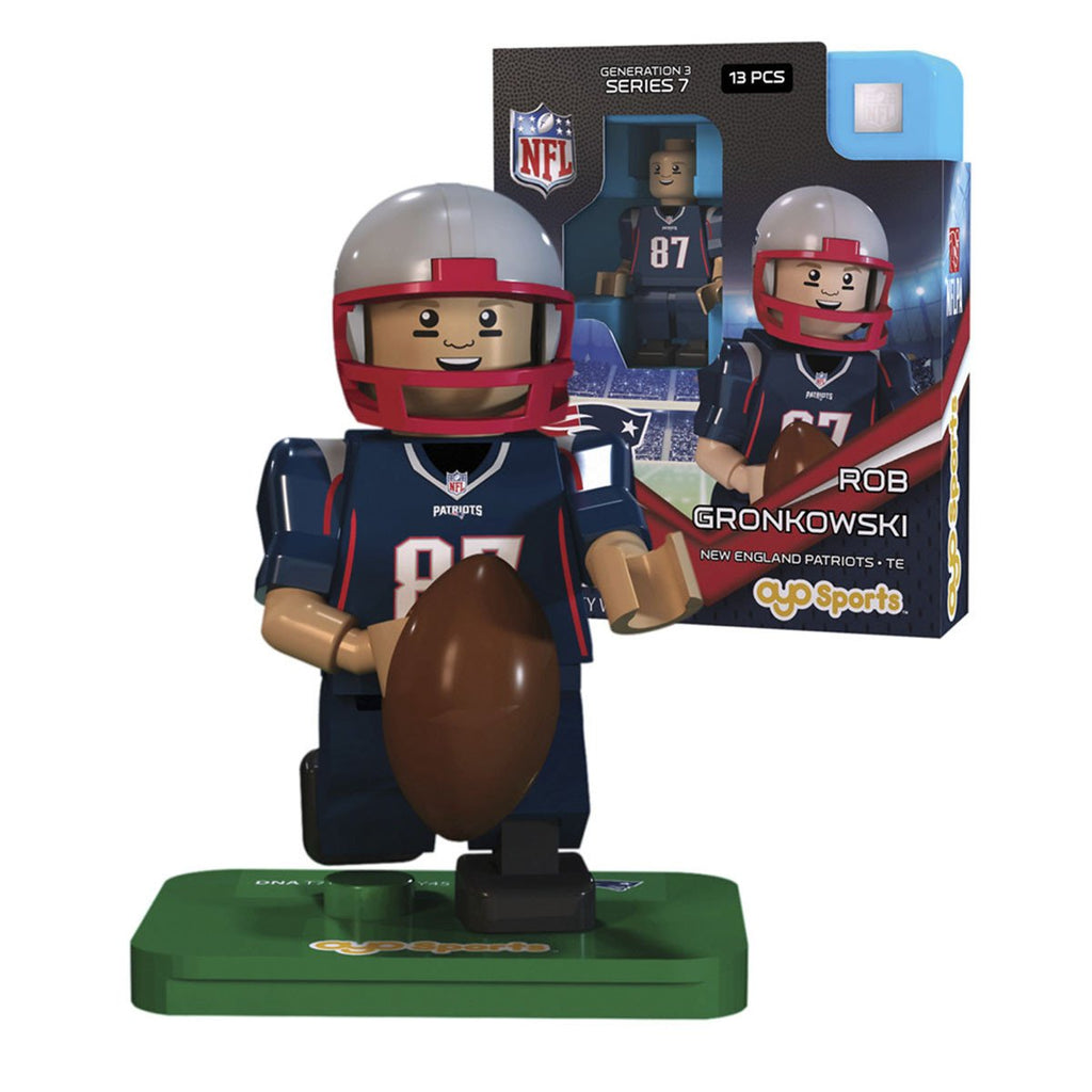 NFL New England Patriots Rob Gronkowski G3S7 OYO Mini Figure - Radar Toys