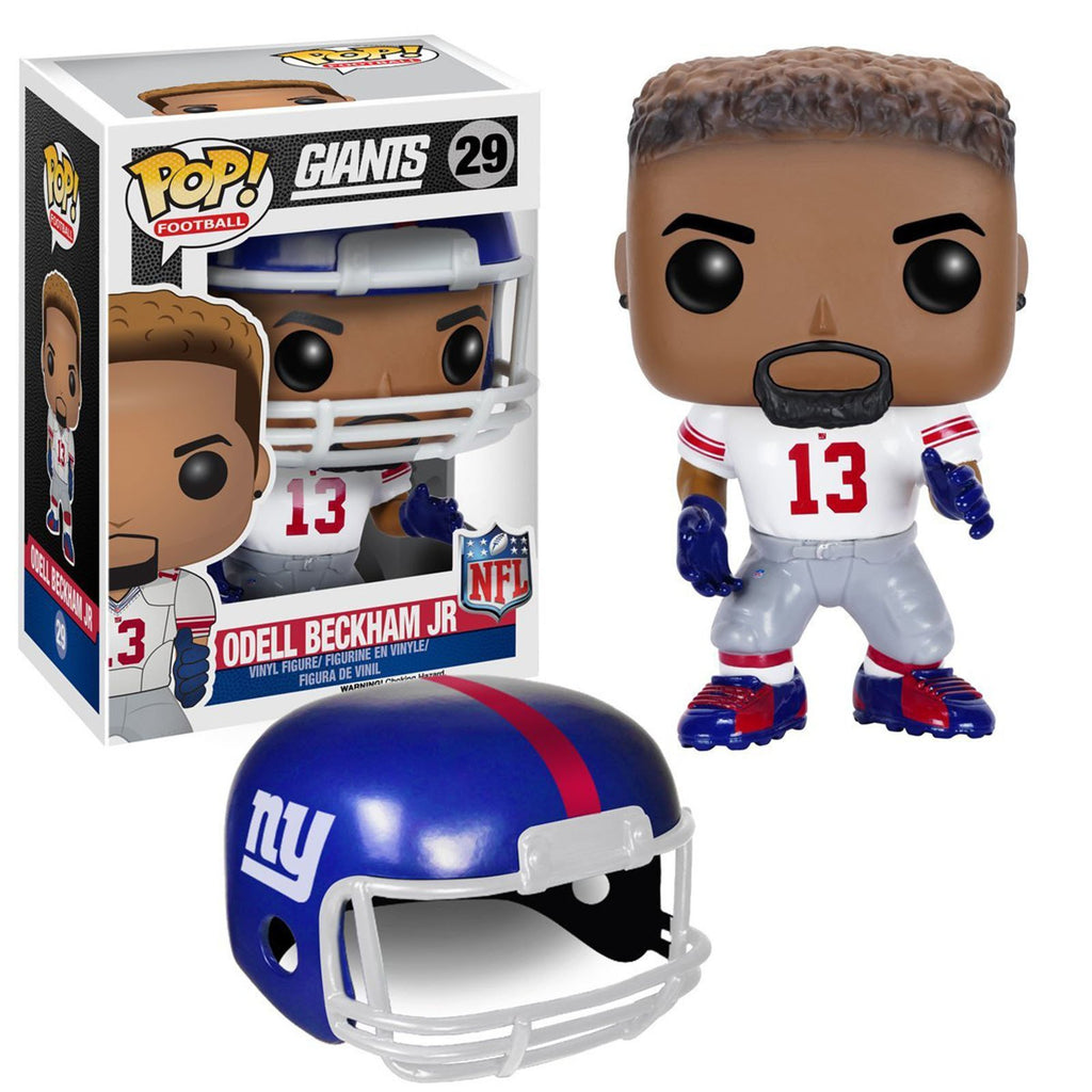 NFL New York Giants POP Odell Beckham Jr. Away Jersey Vinyl Figure