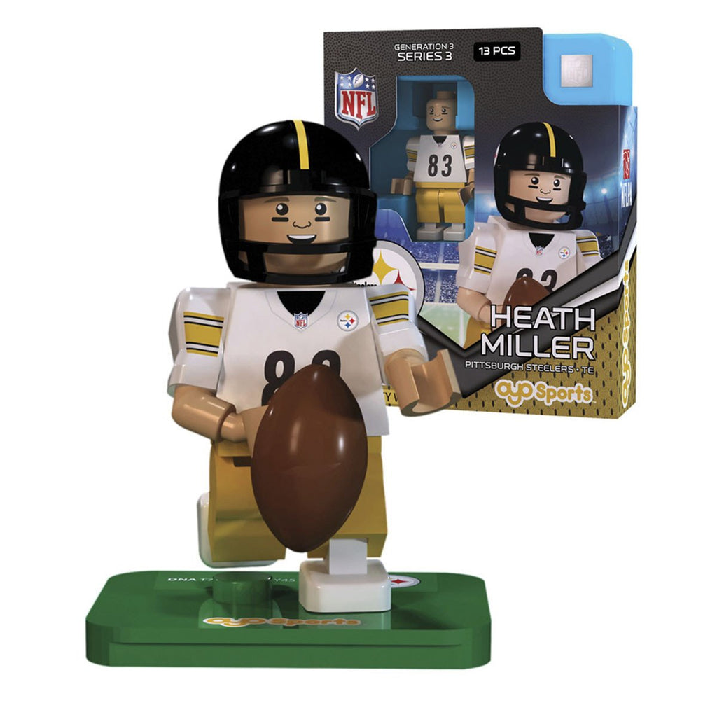NFL Pittsburgh Steelers Heath Miller G3S3 OYO Mini Figure - Radar Toys