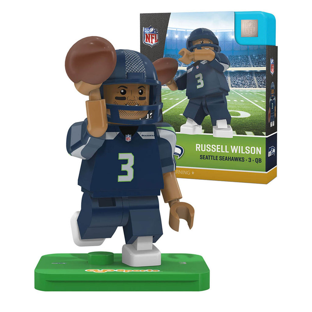 NFL Seattle Seahawks Russell Wilson G4S9 OYO Mini Figure - Radar Toys