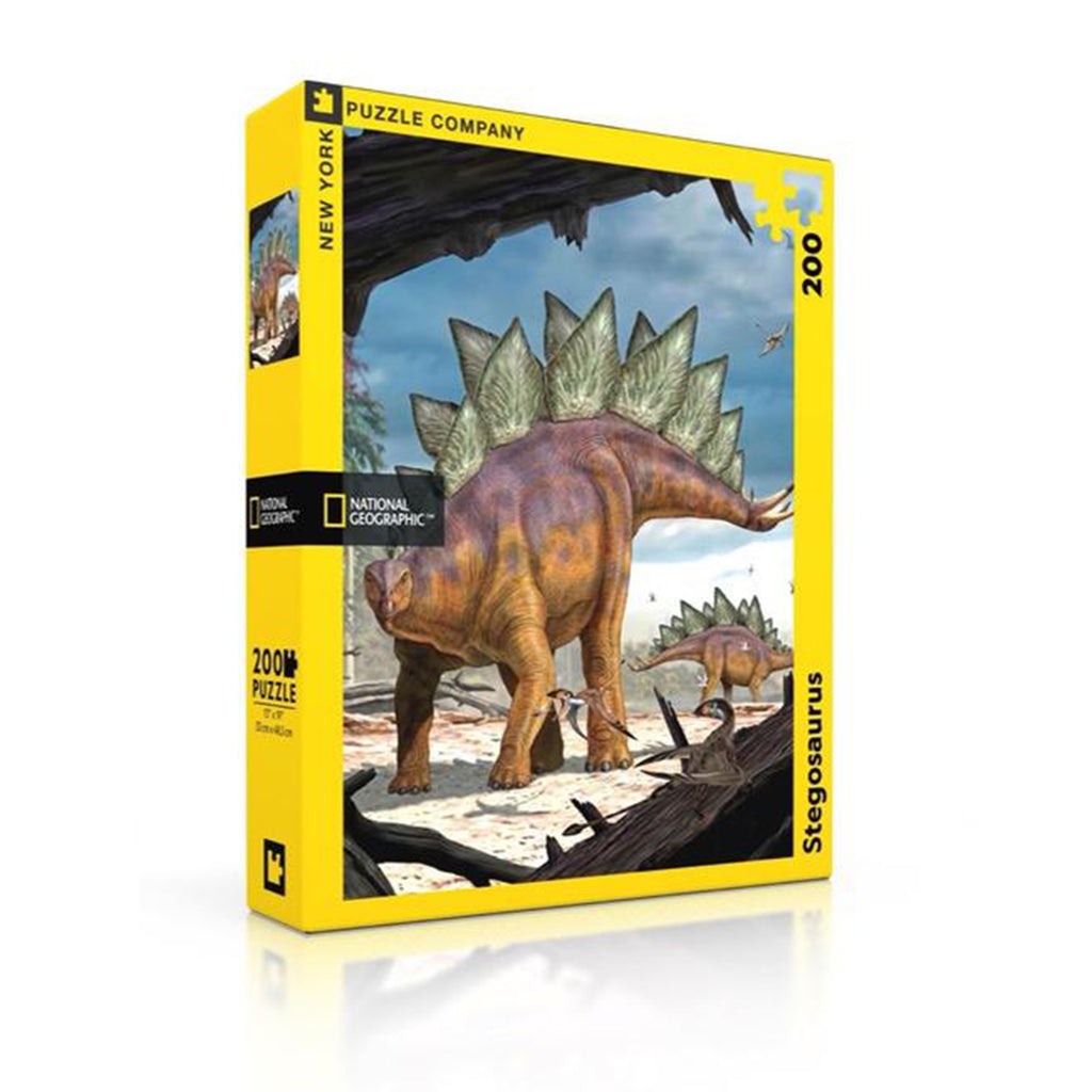 National Geographic Stegosaurus 200 Piece Puzzle