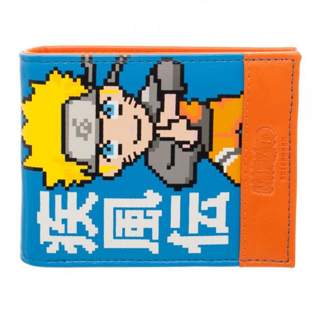 Naruto Orange Blue Bi-Fold Wallet
