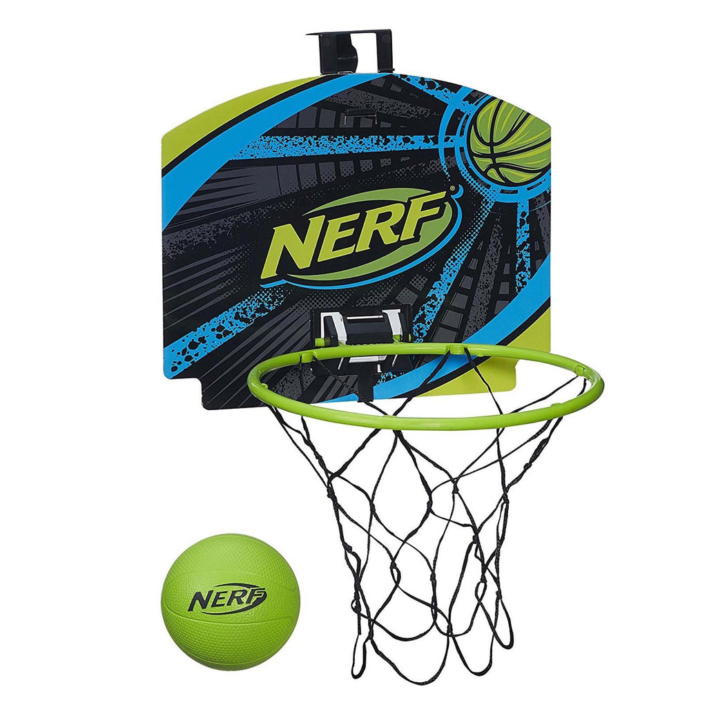 Nerf Sports Nerfoop Basketball Set With Green Ball