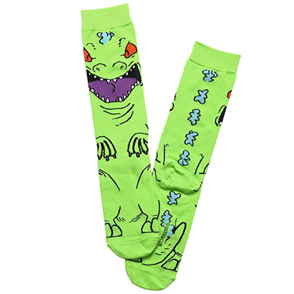 Nicktoons Reptar Character Collection 1 Pair Of Crew Socks