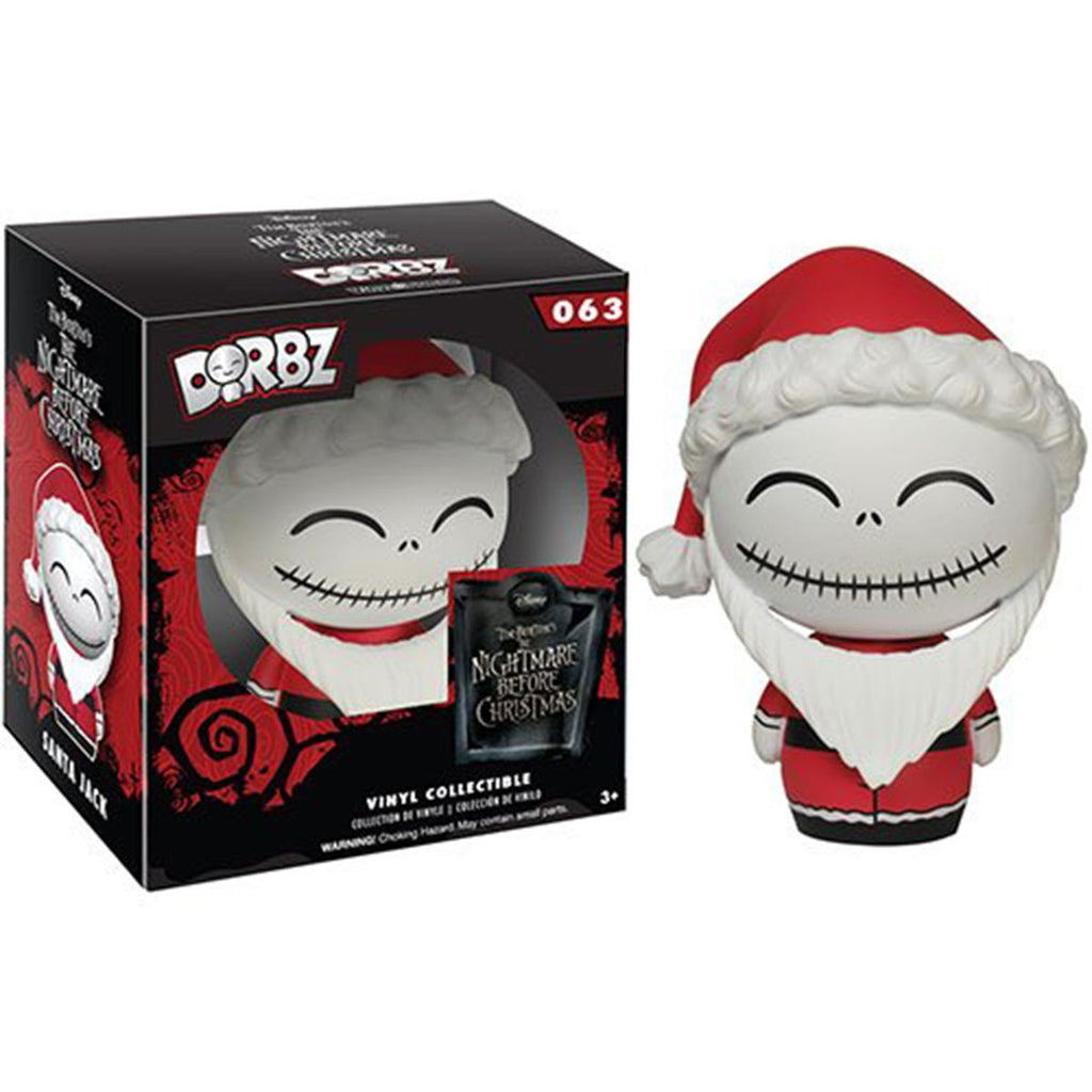 Nightmare Before Christmas Dorbz Santa Jack Figure - Radar Toys