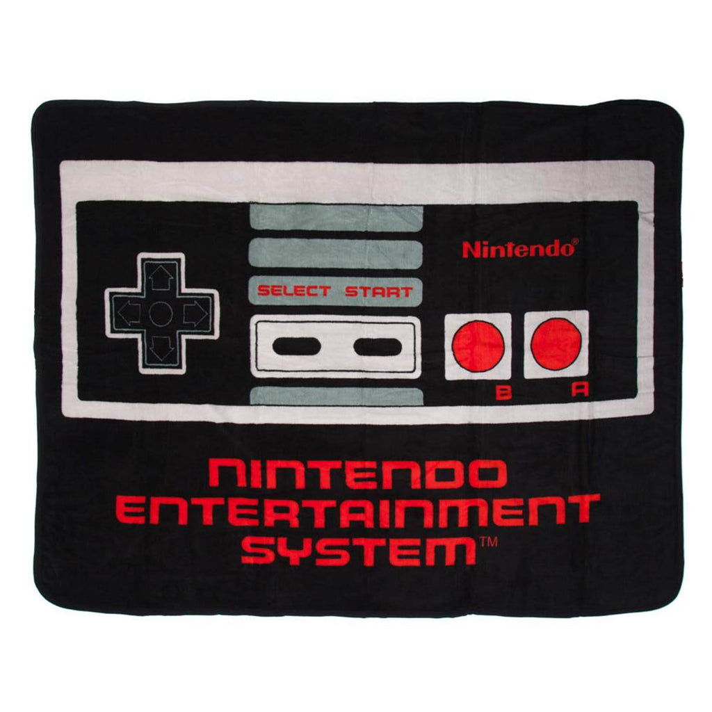 Nintendo NES Controller Plush Throw