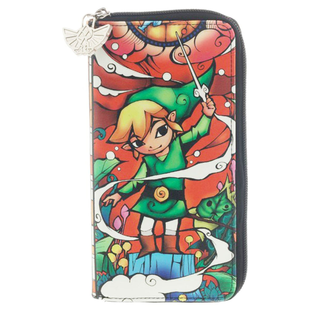 Nintendo Zelda Large Zip Around Wallet