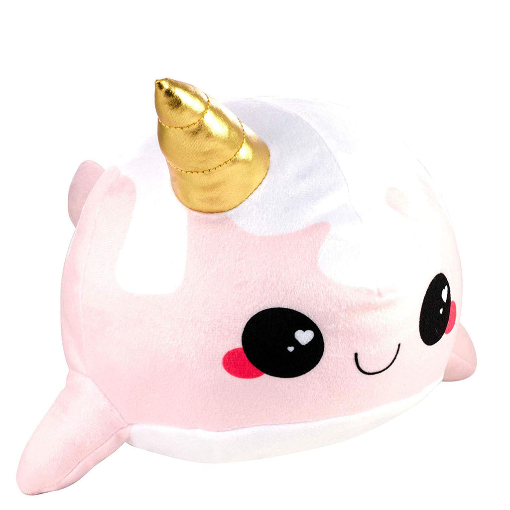 Nizzle Narwhal Pink 12 Inch Plush