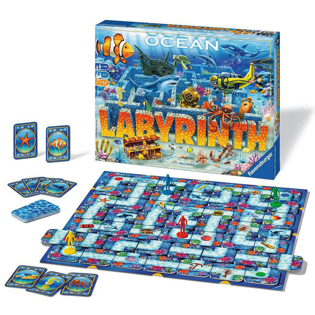 Ocean Labyrinth The Board Game - Radar Toys