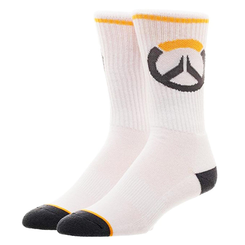 Overwatch Athletic White Logo 1 Pair Of Crew Socks
